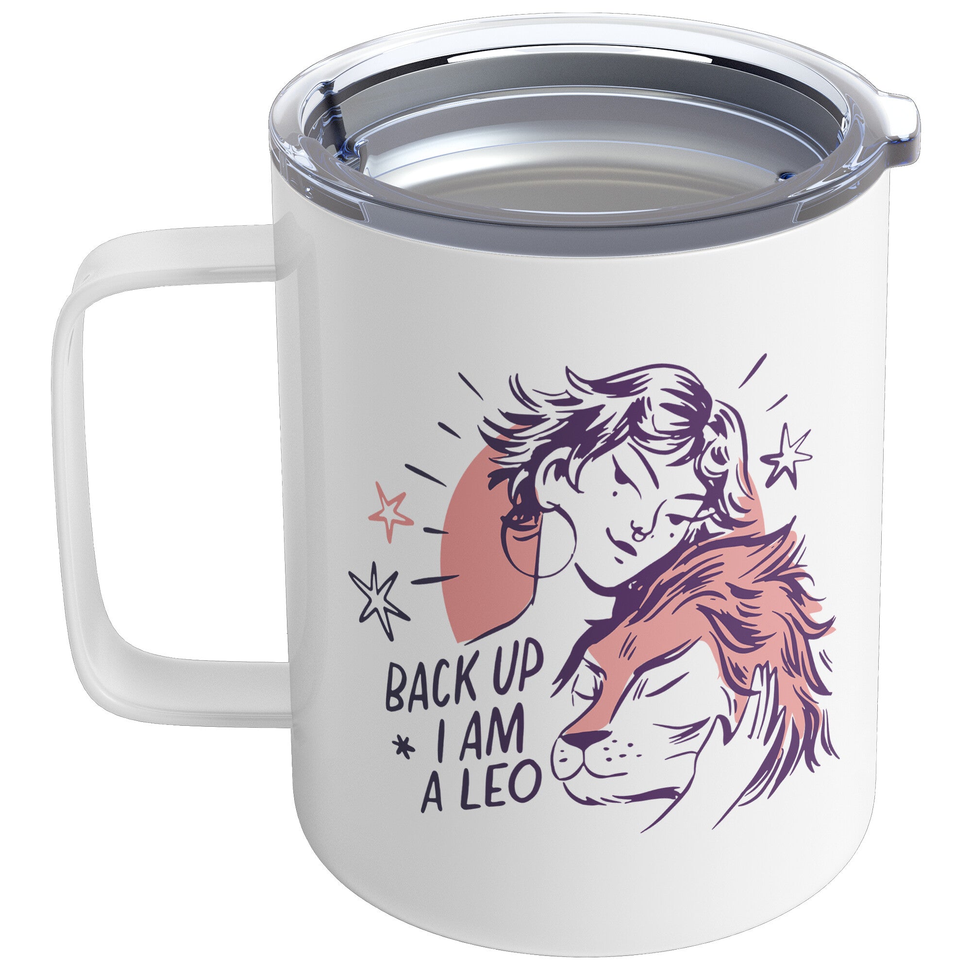 Leo 10oZ INSULATED COFFEE MUG