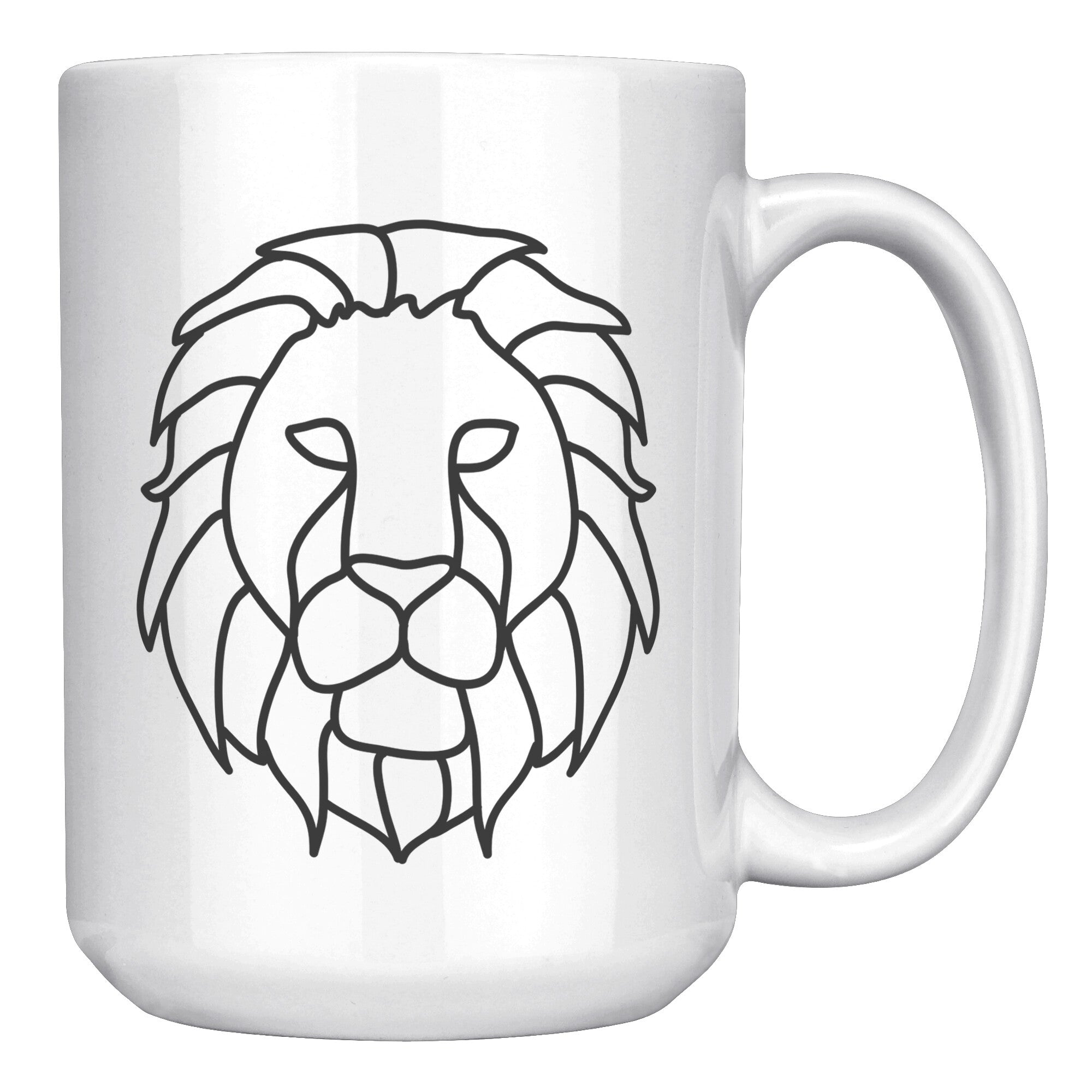 Leo 15OZ WHITE MUG