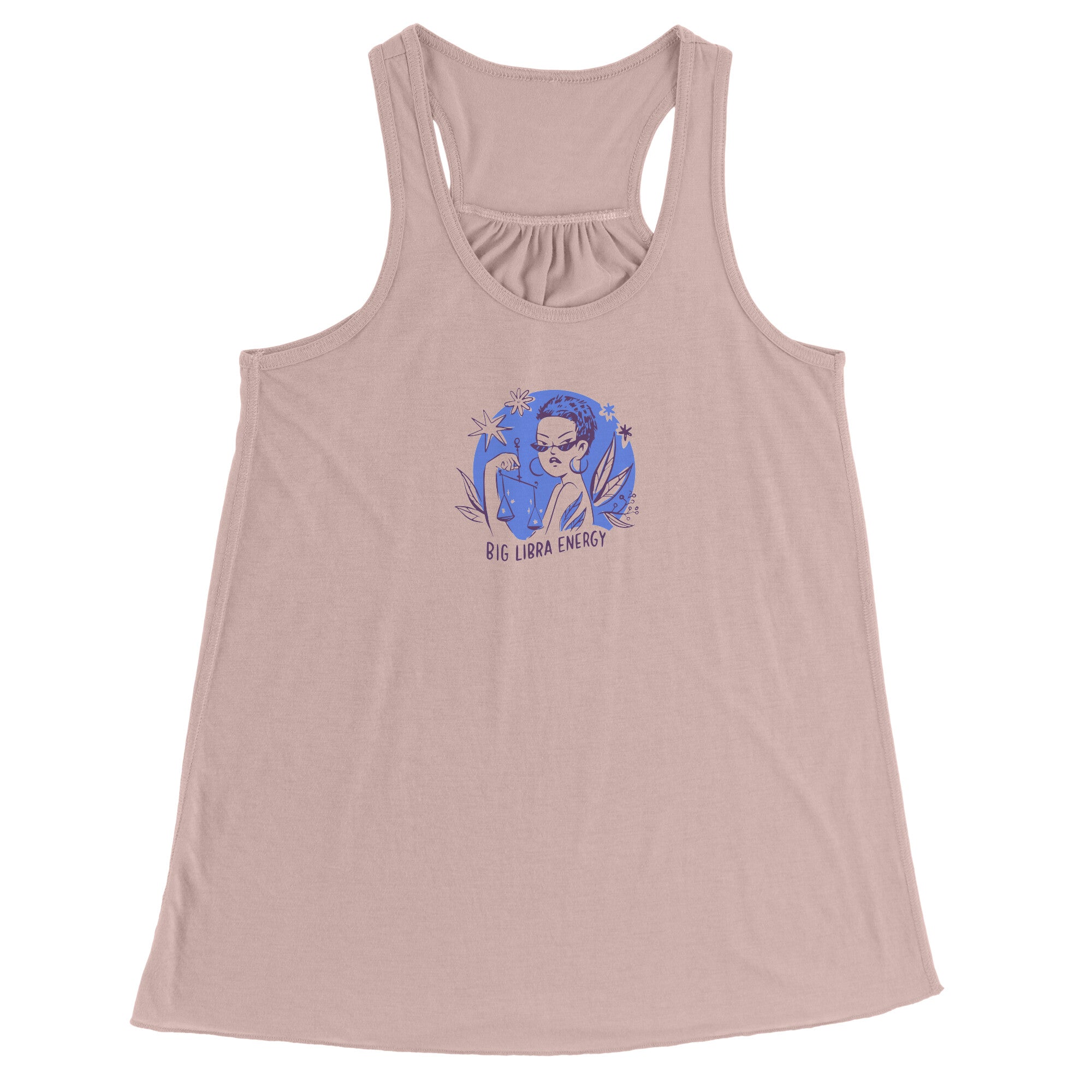 Libra BELLA FLOWY RACEBACK TANK