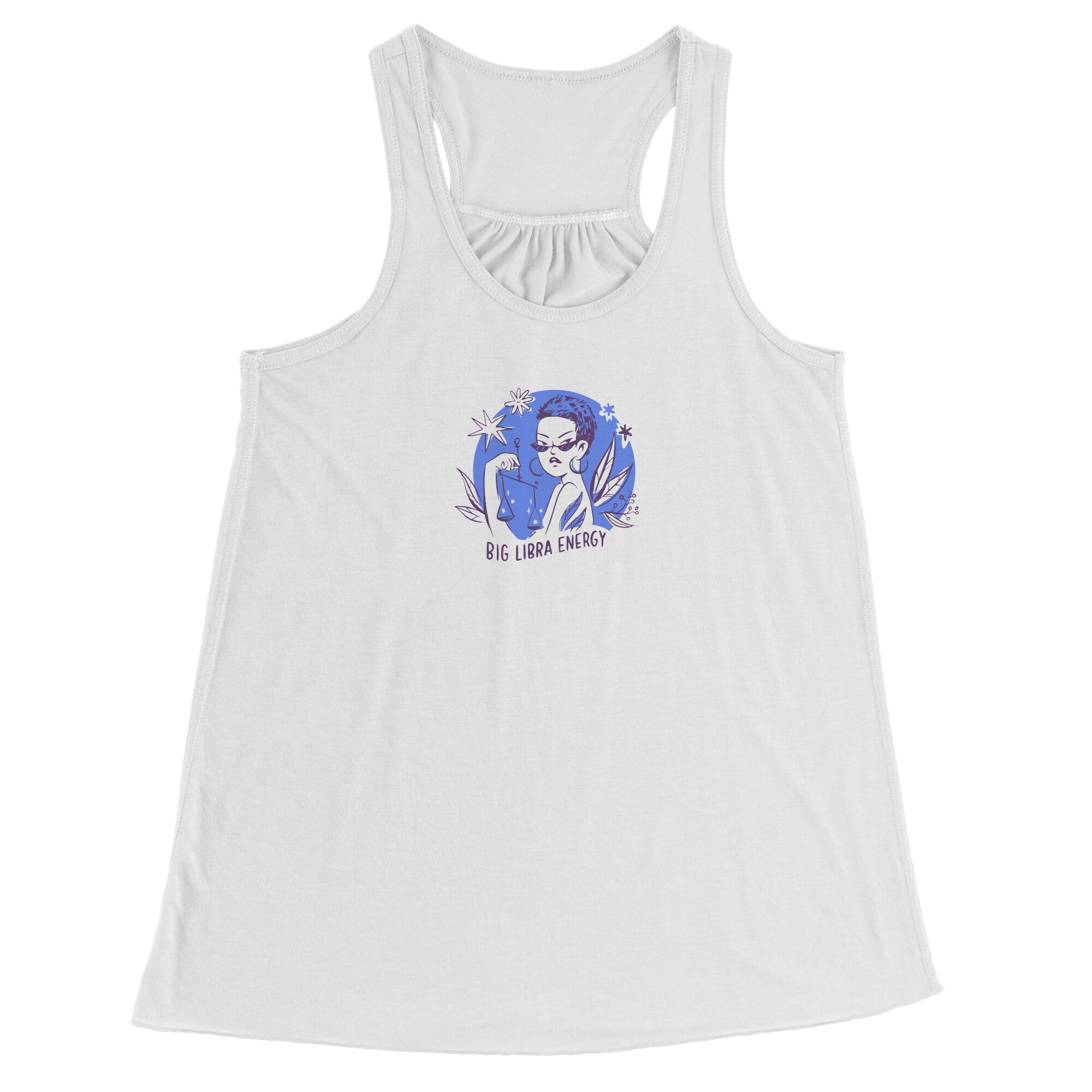 Libra BELLA FLOWY RACEBACK TANK