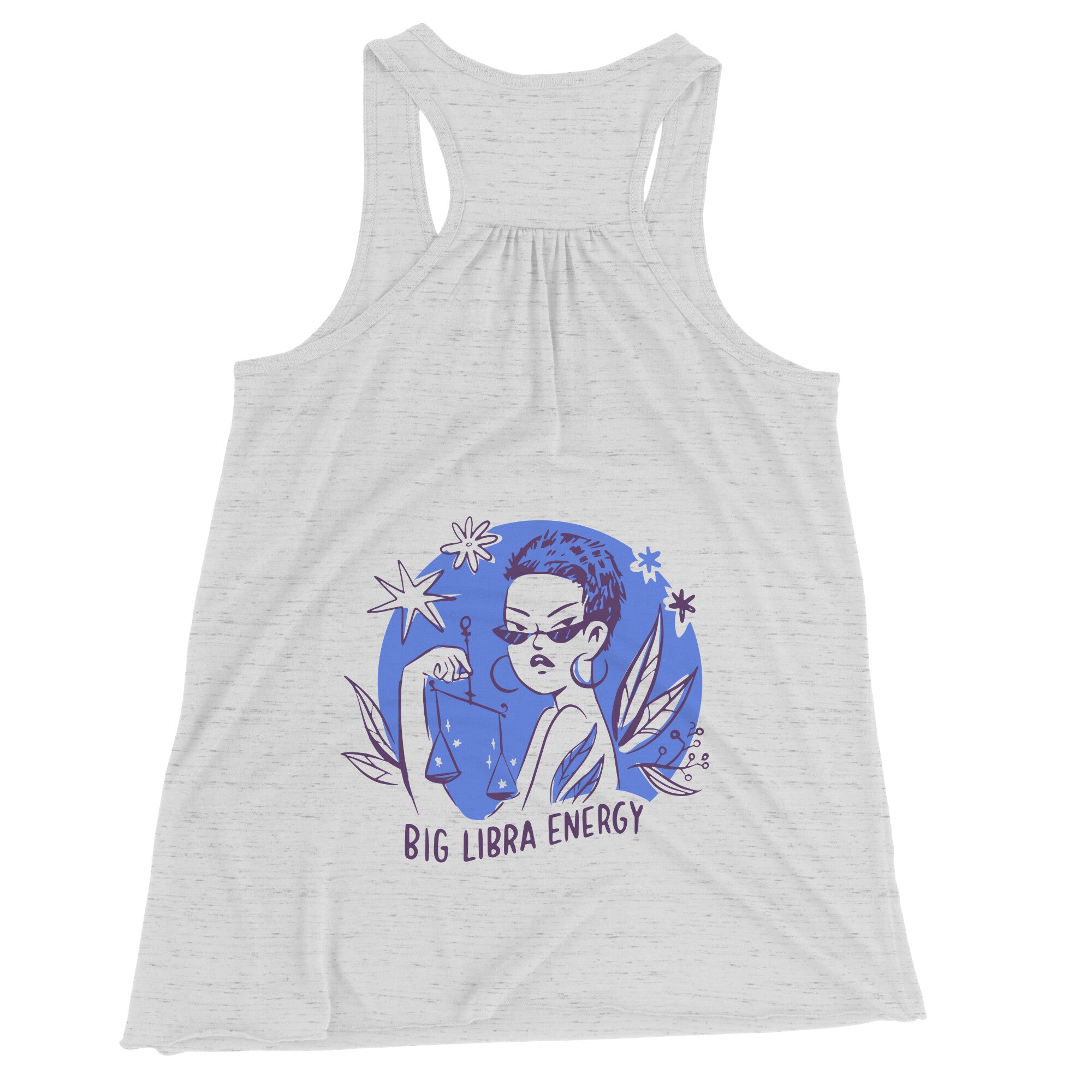 Libra BELLA FLOWY RACEBACK TANK