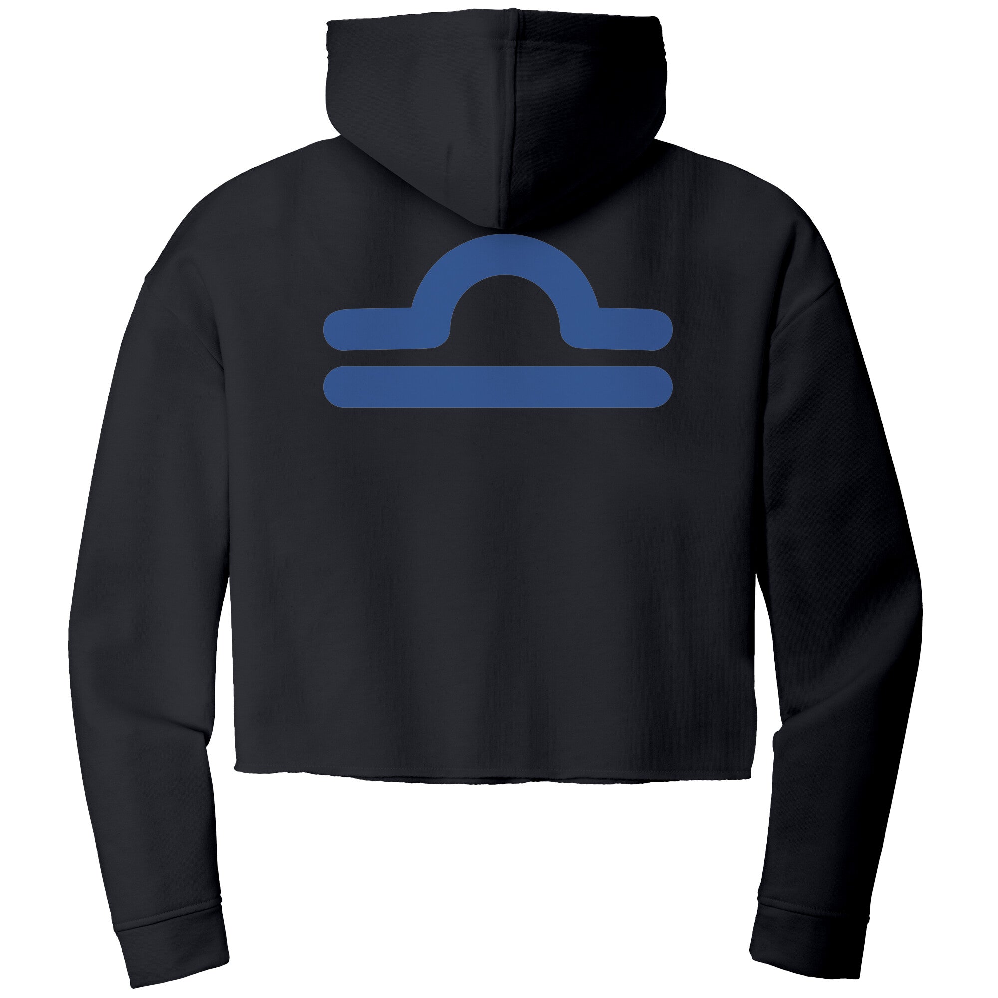 Libra ITC WOMEN’S LIGHTWEIGHT CROP HOODED SWEATSHIRT