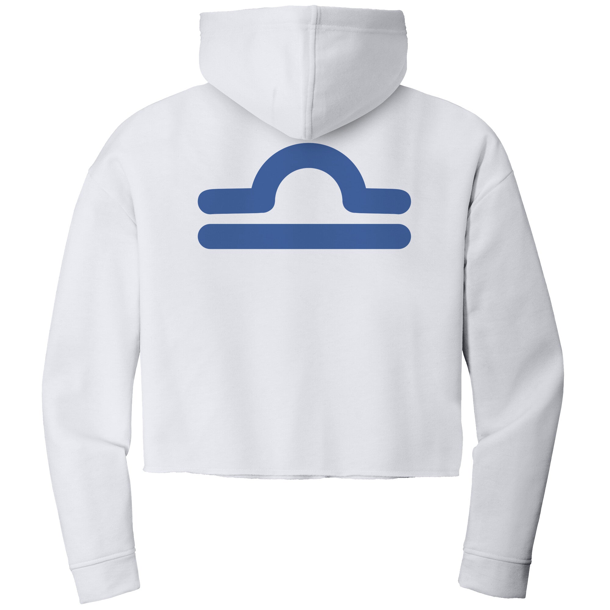 Libra ITC WOMEN’S LIGHTWEIGHT CROP HOODED SWEATSHIRT