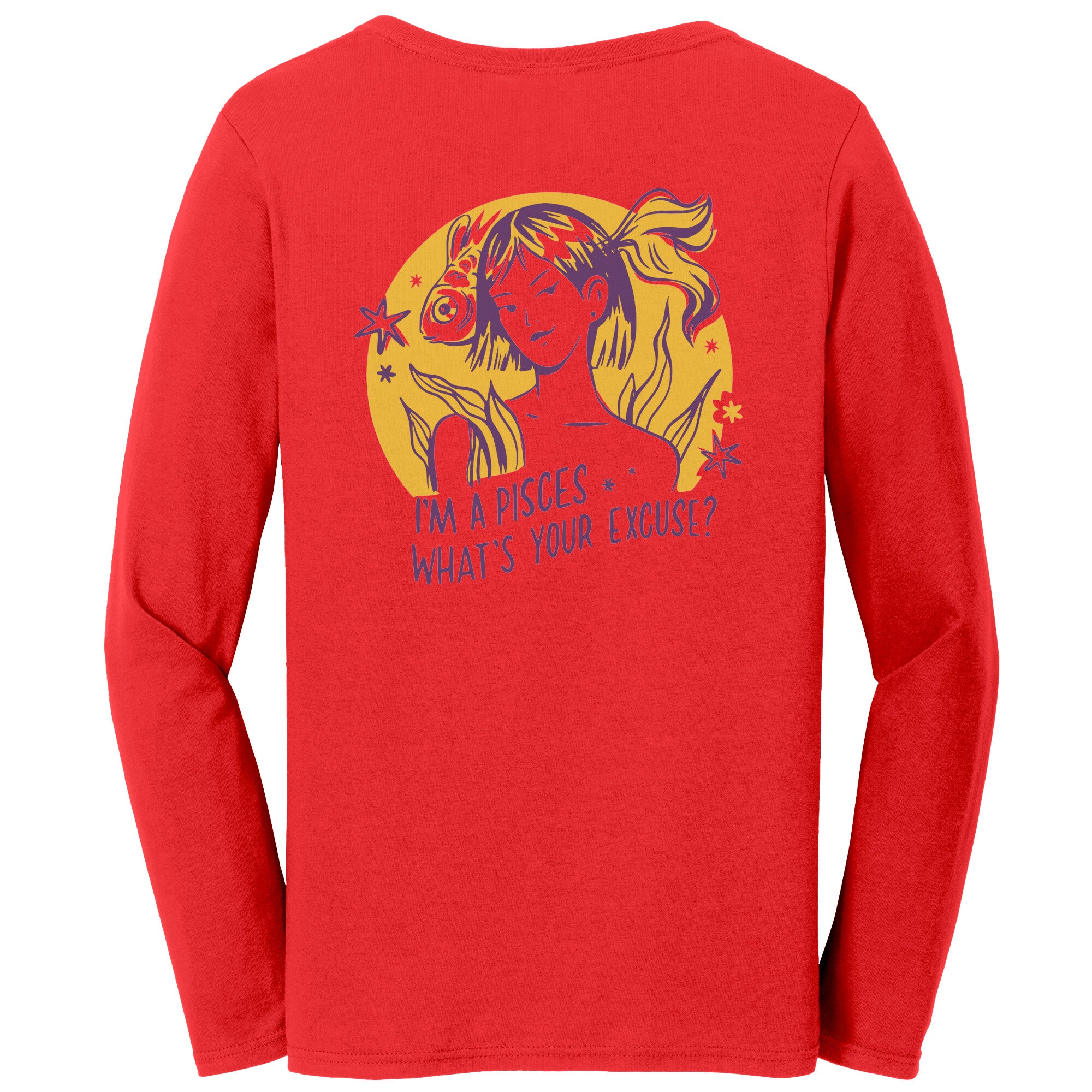 Pisces BELLA LADIES JERSEY LONG-SLEEVE T-SHIRT