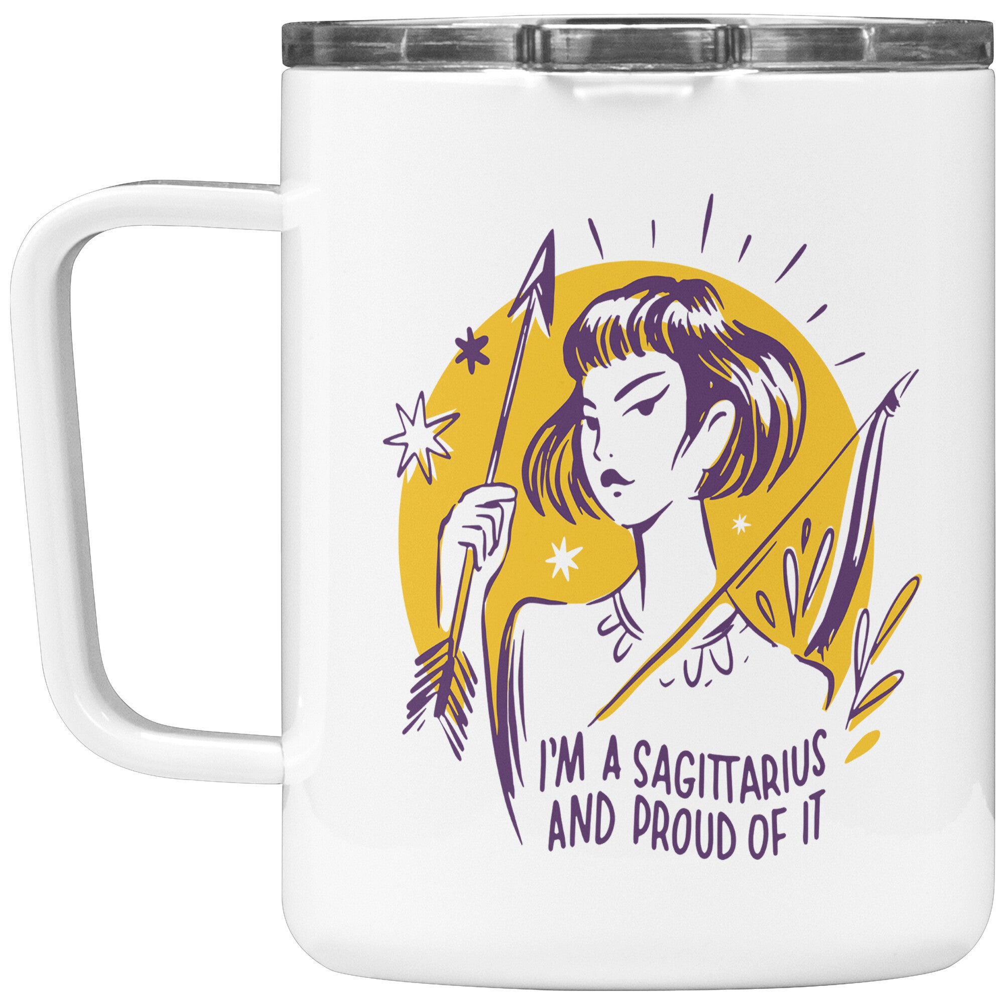 Sagittarius 10oZ INSULATED COFFEE MUG