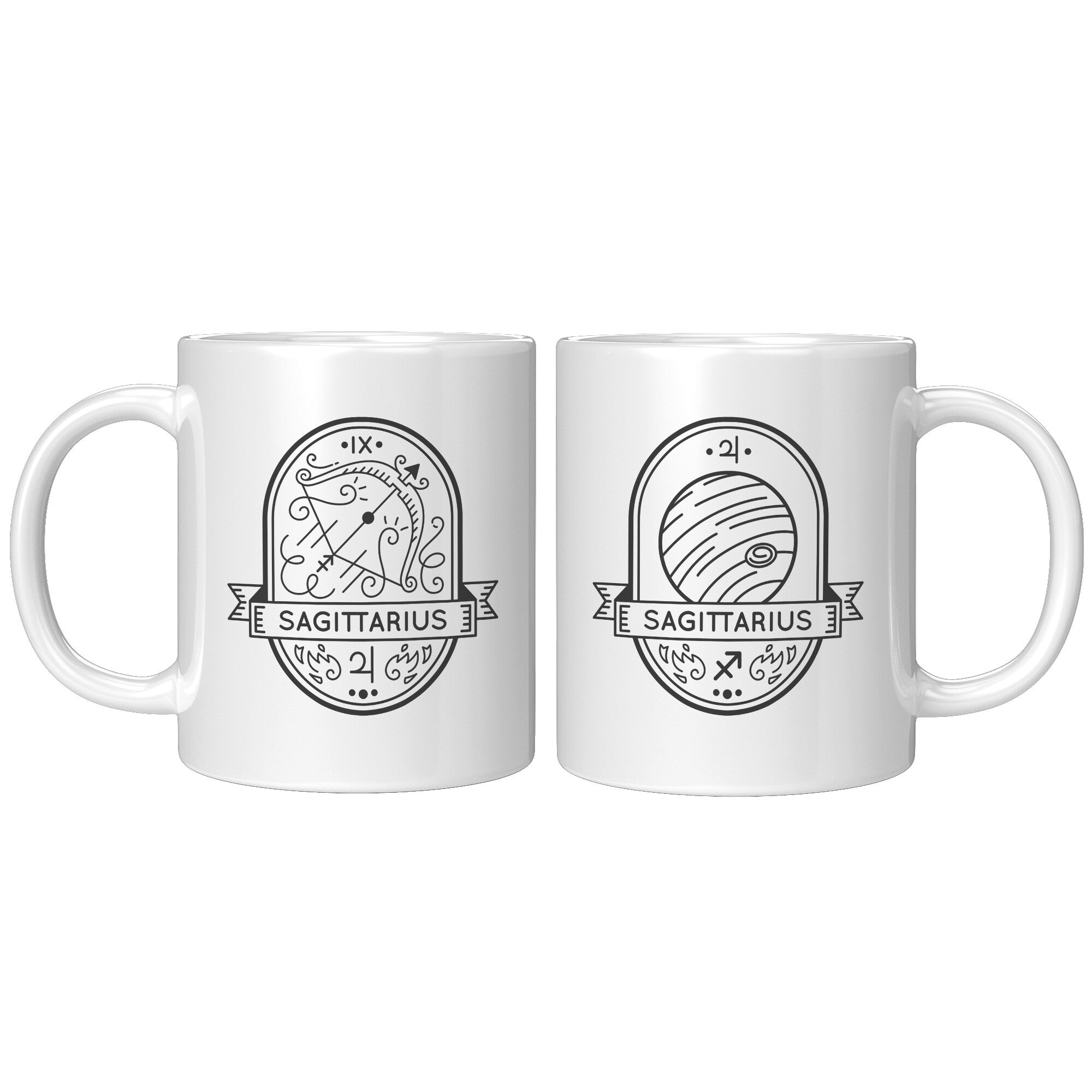 Sagittarius 11oz White Mug