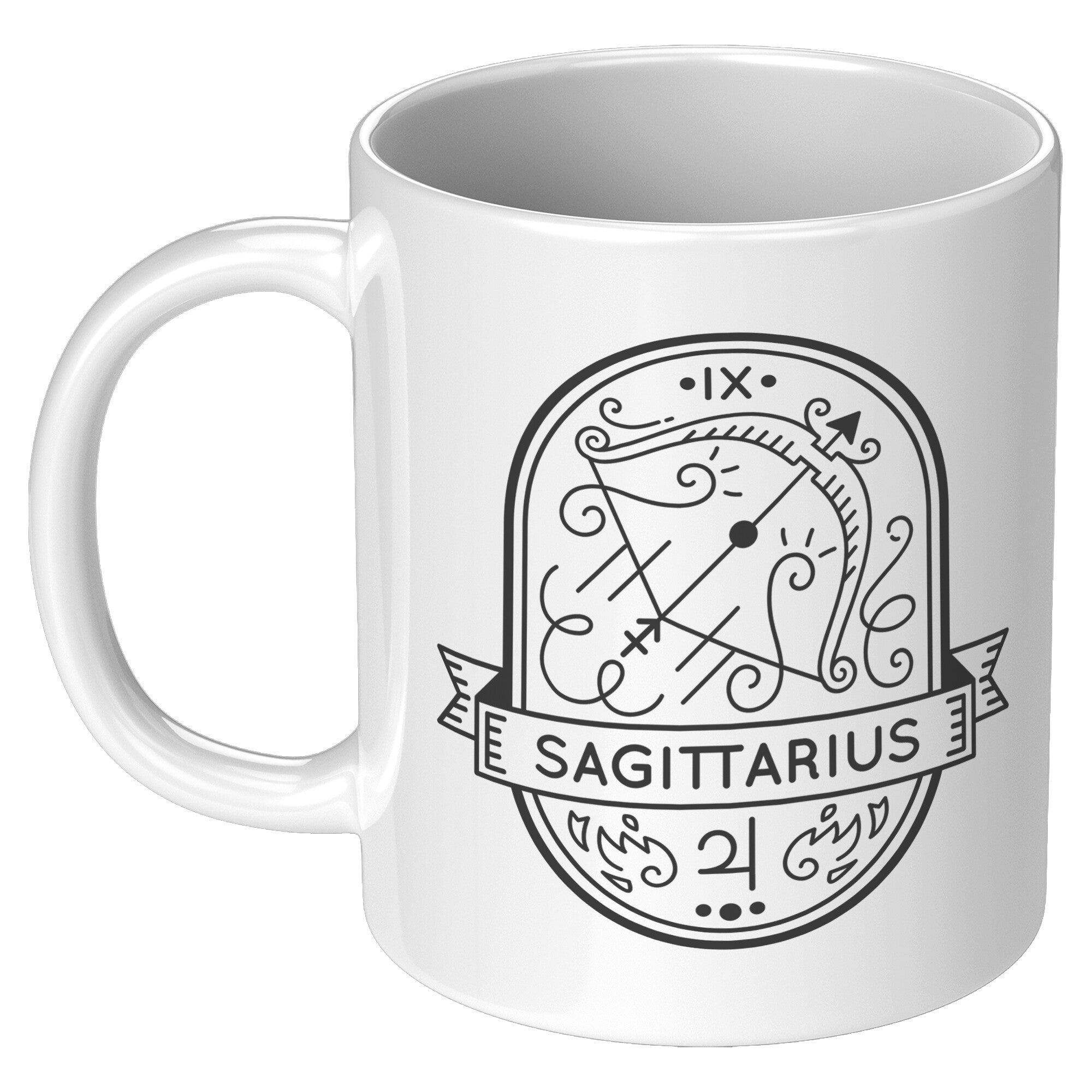 Sagittarius 11oz White Mug