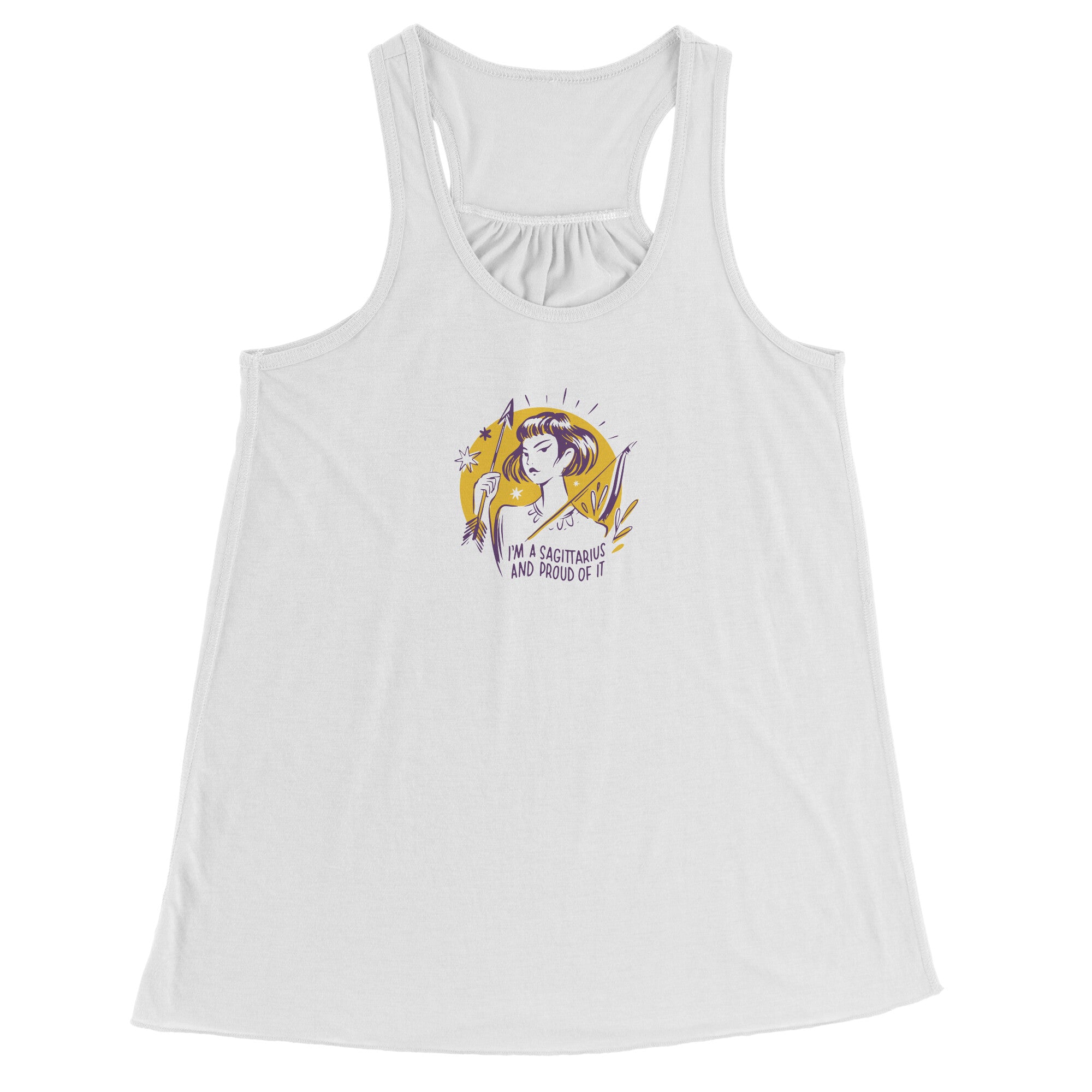 Sagittarius BELLA FLOWY RACEBACK TANK