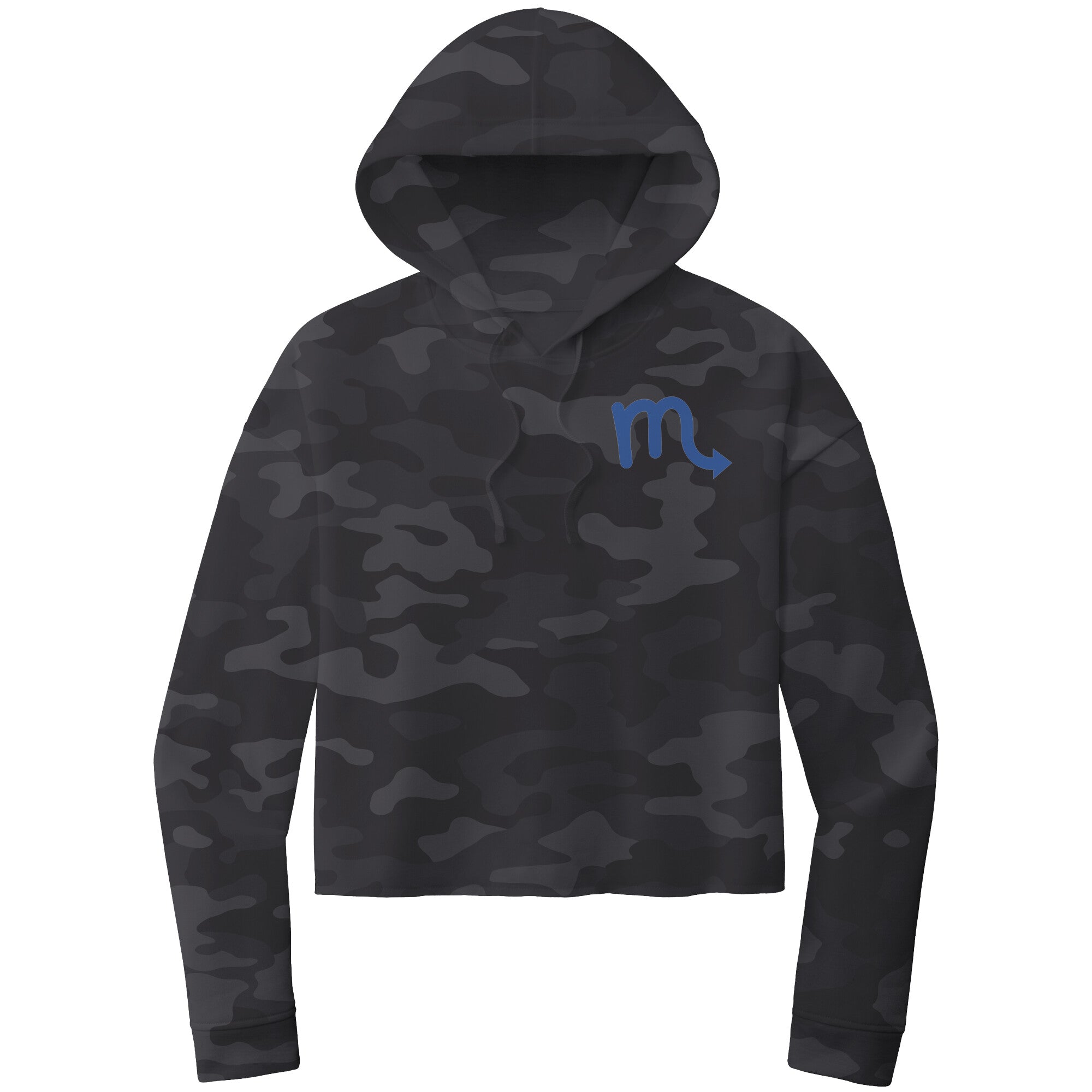 Scorpio ITC WOMEN’S LIGHTWEIGHT CROP HOODED SWEATSHIRT