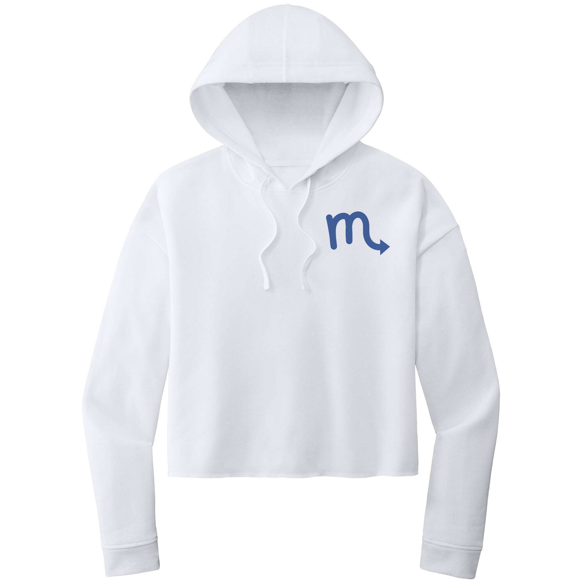 Scorpio ITC WOMEN’S LIGHTWEIGHT CROP HOODED SWEATSHIRT