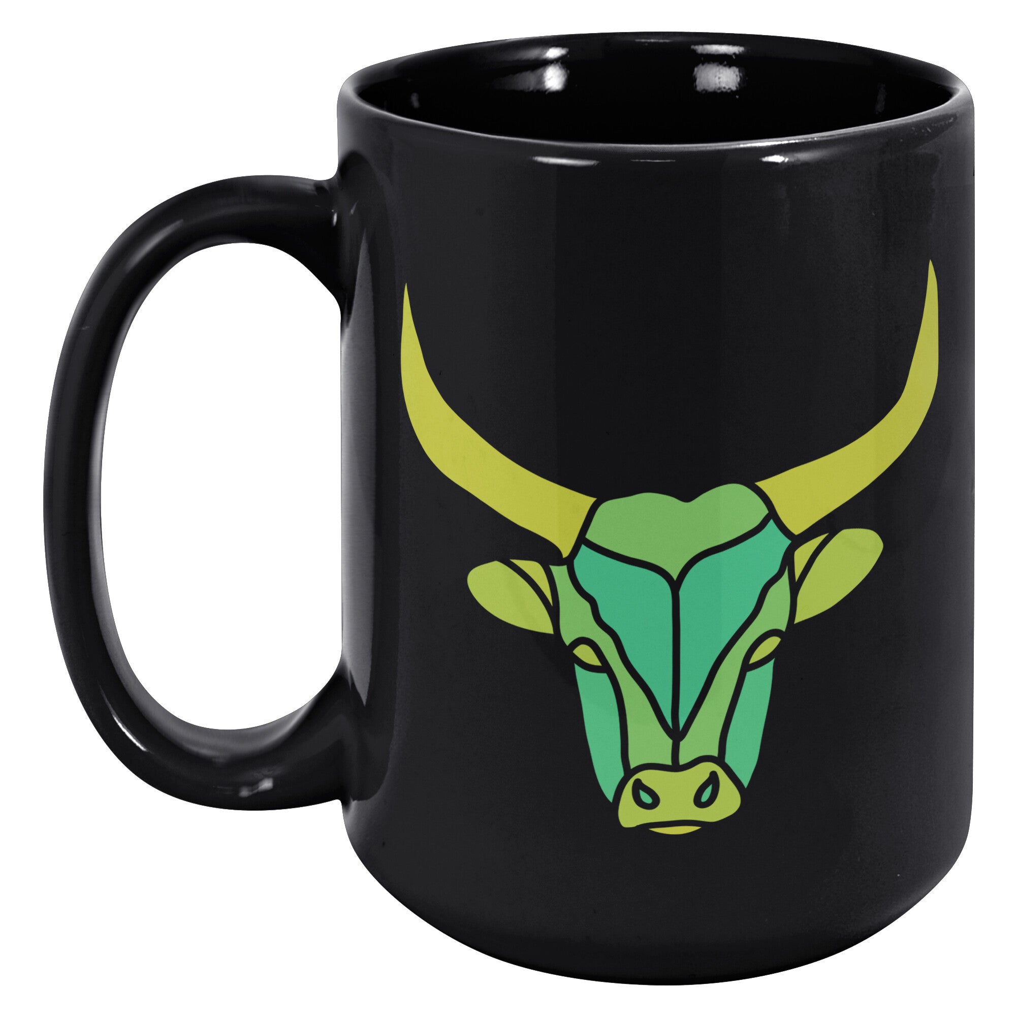 Taurus 15OZ BLACK MUG