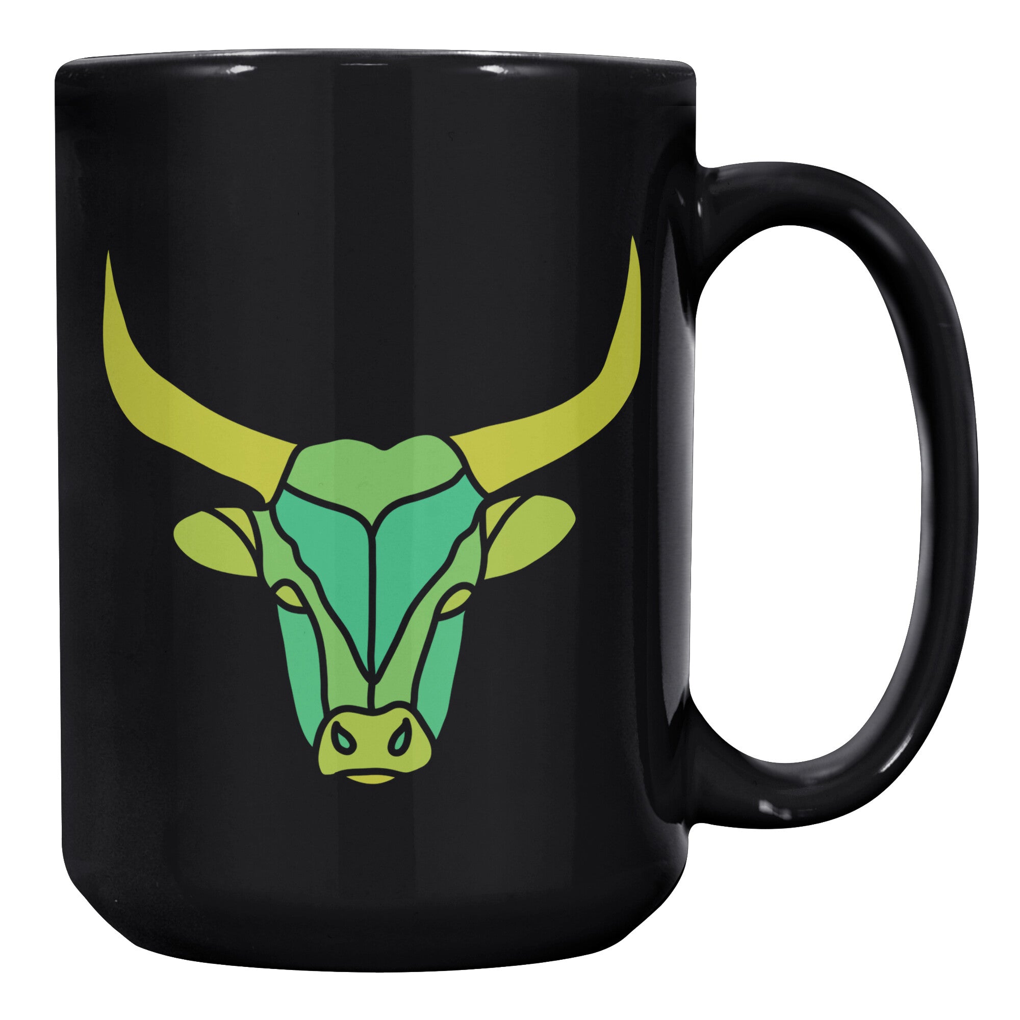 Taurus 15OZ BLACK MUG