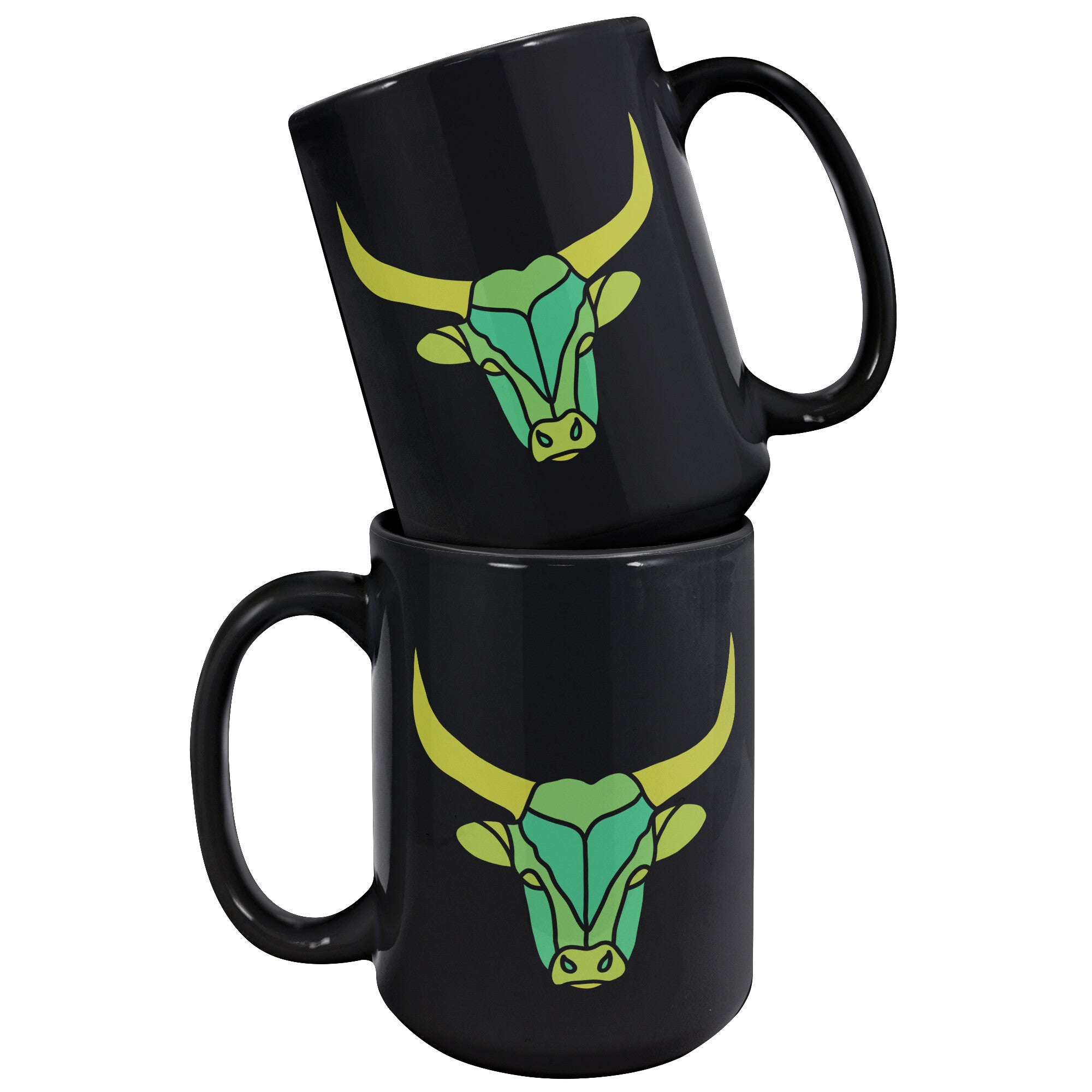 Taurus 15OZ BLACK MUG