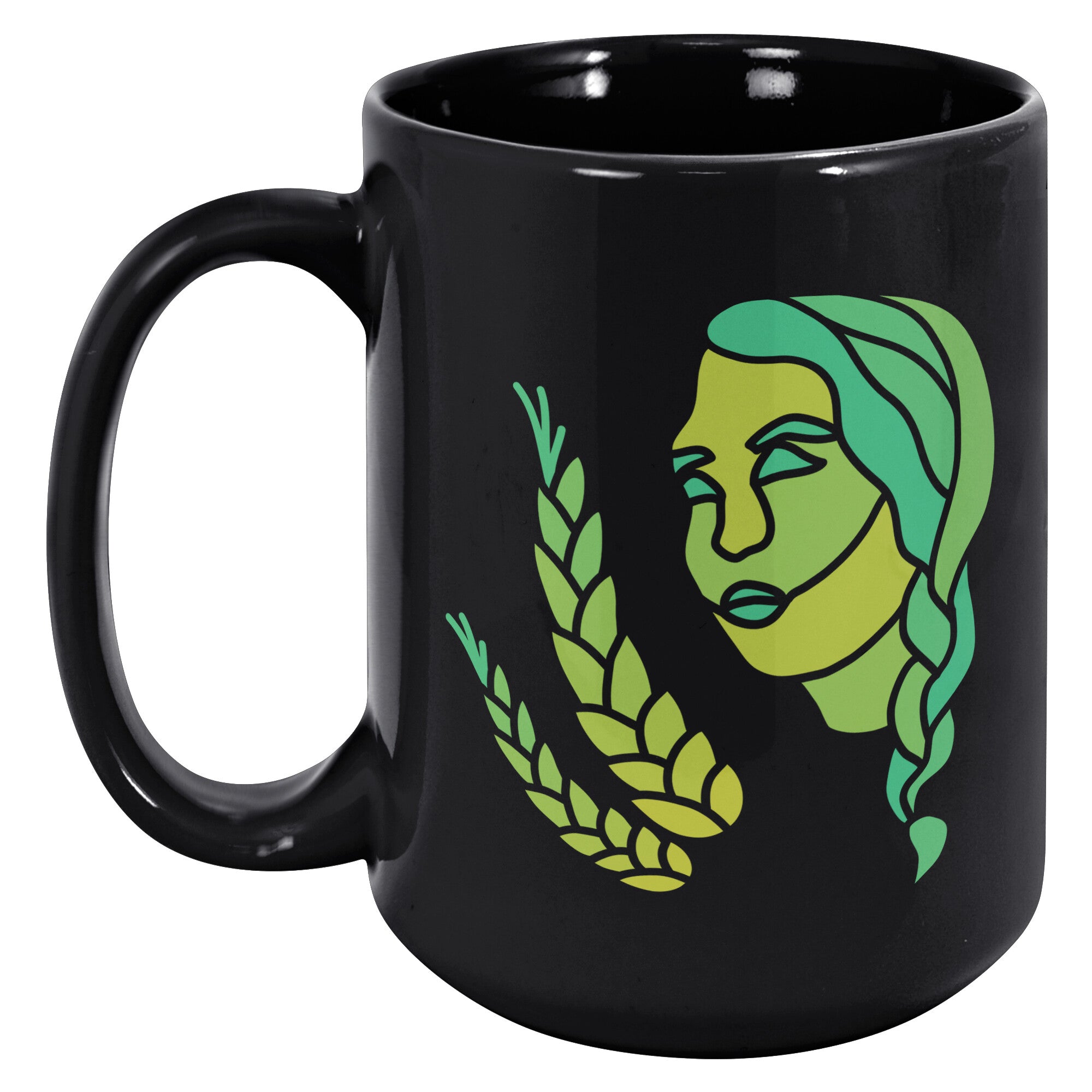 Virgo 15OZ BLACK MUG
