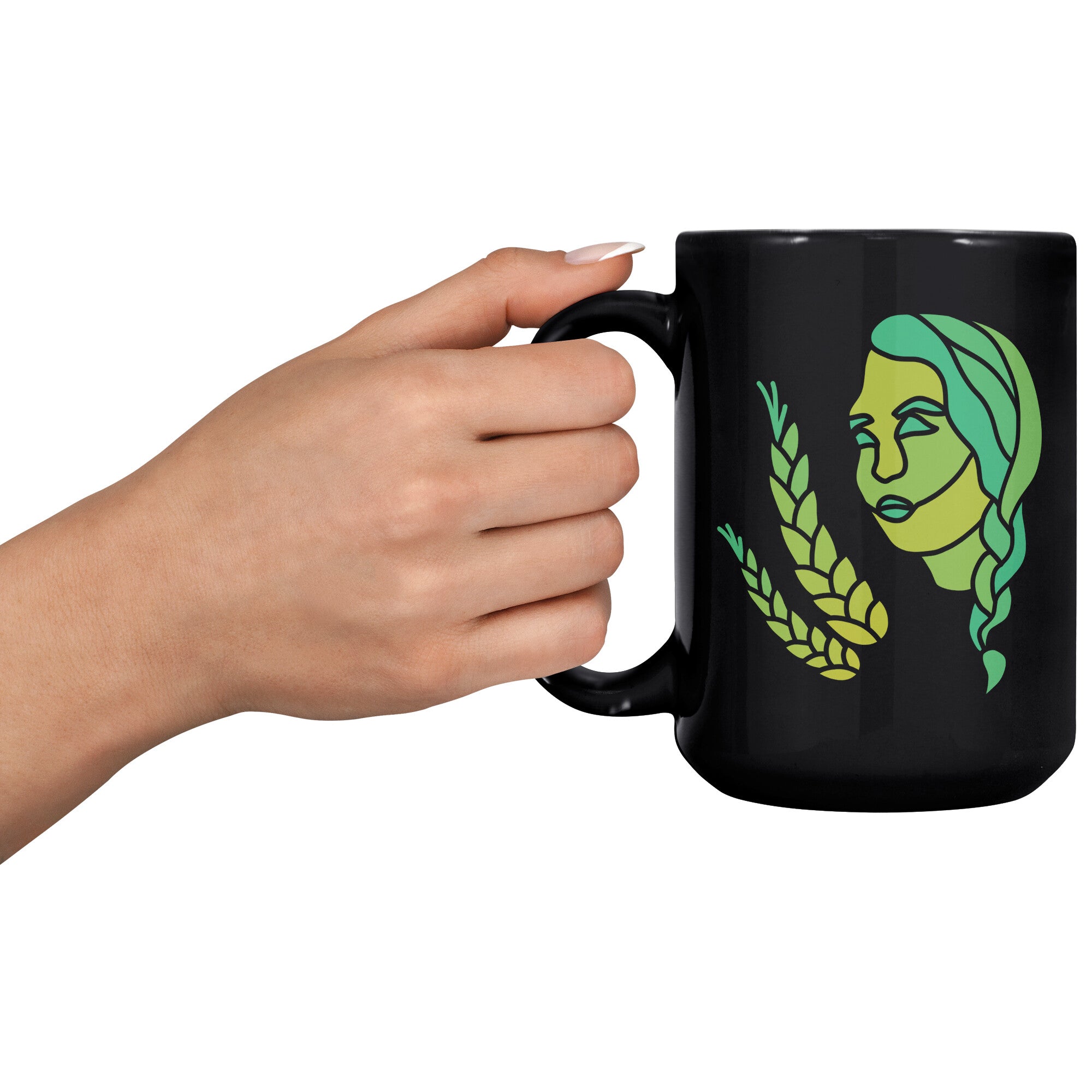 Virgo 15OZ BLACK MUG