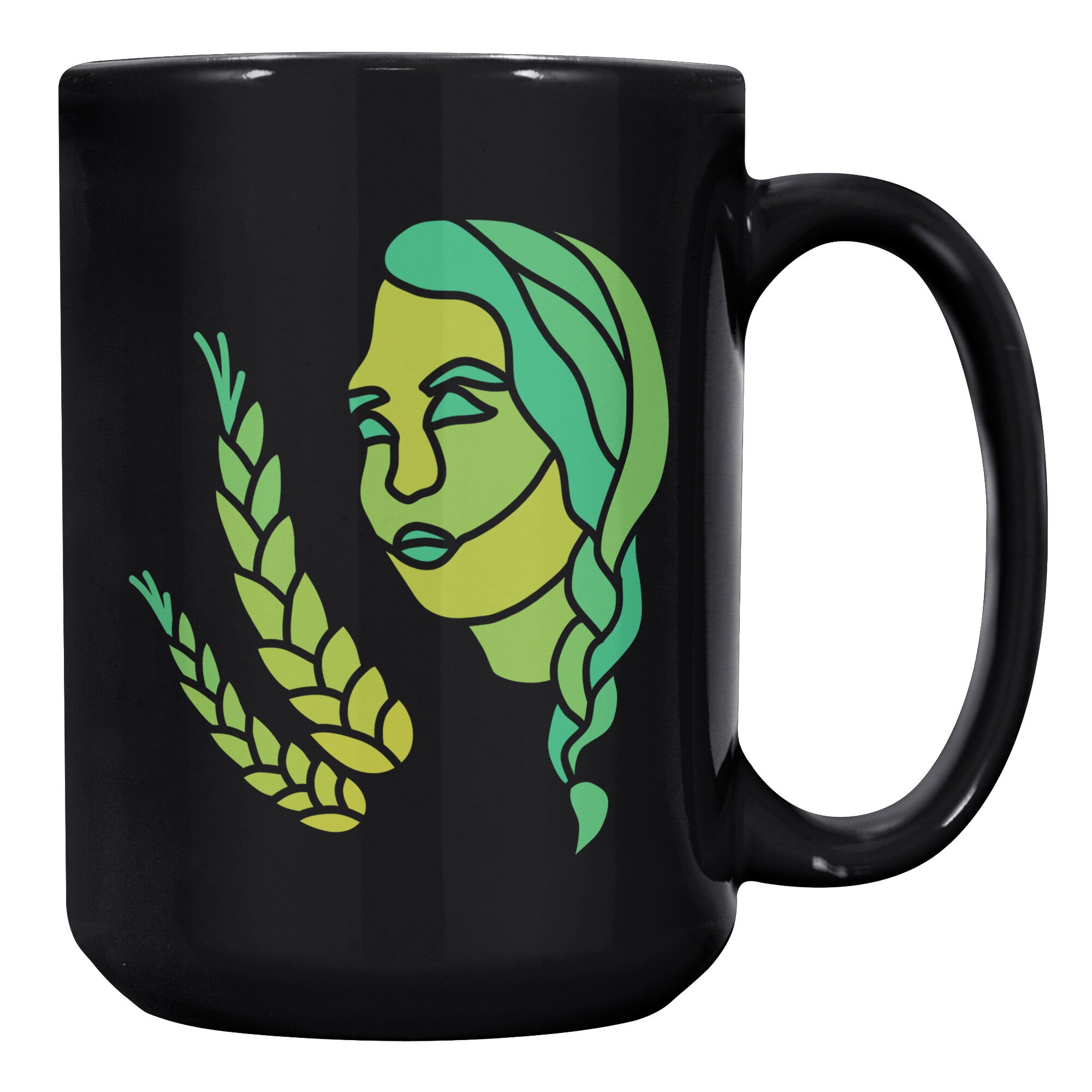 Virgo 15OZ BLACK MUG