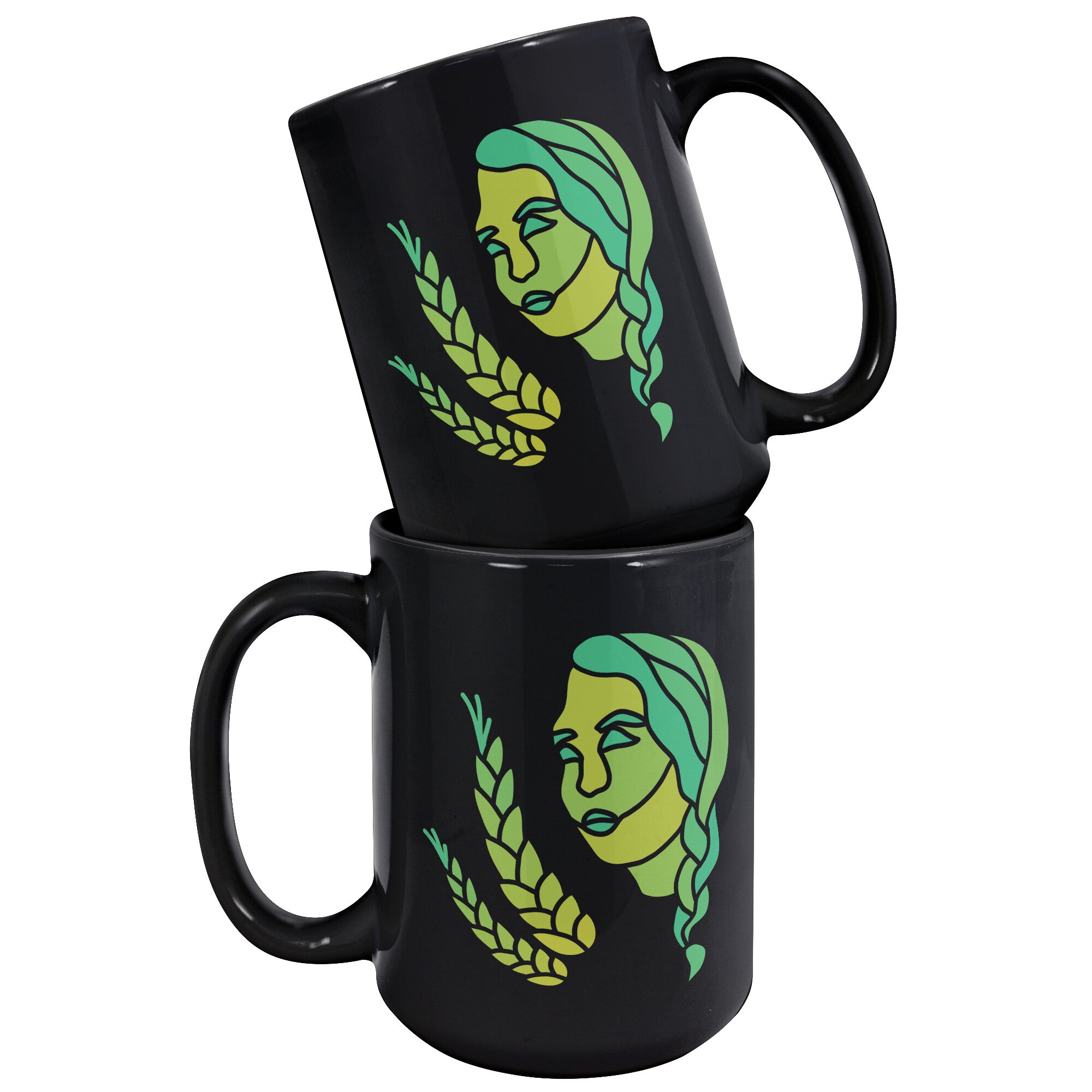 Virgo 15OZ BLACK MUG