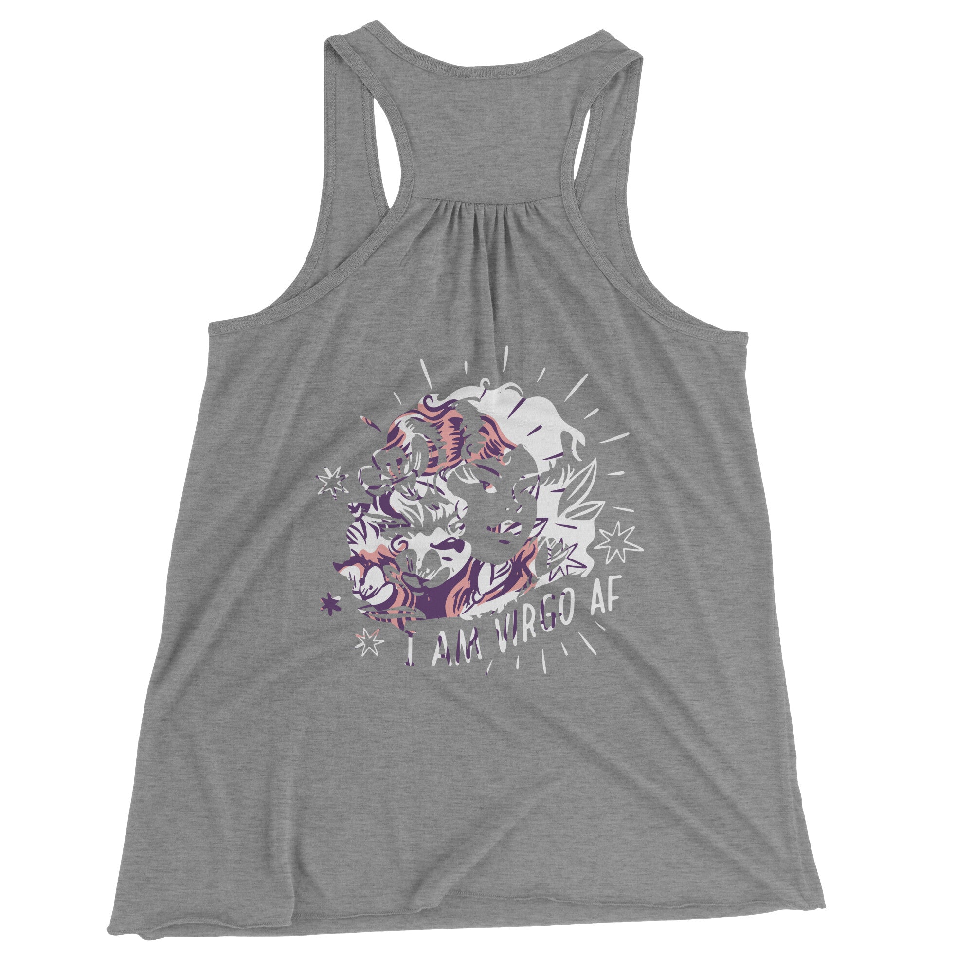 Virgo BELLA FLOWY RACEBACK TANK