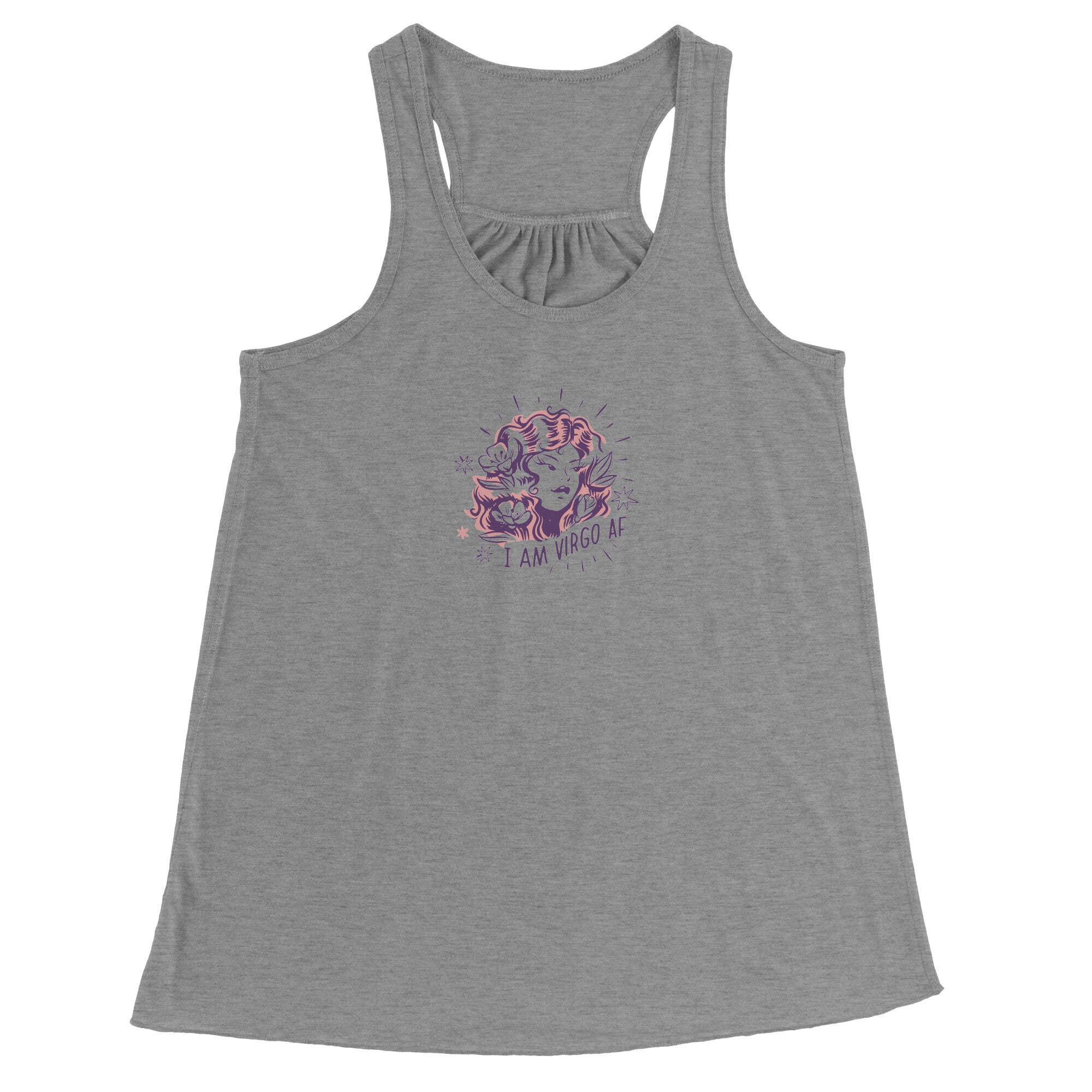 Virgo BELLA FLOWY RACEBACK TANK