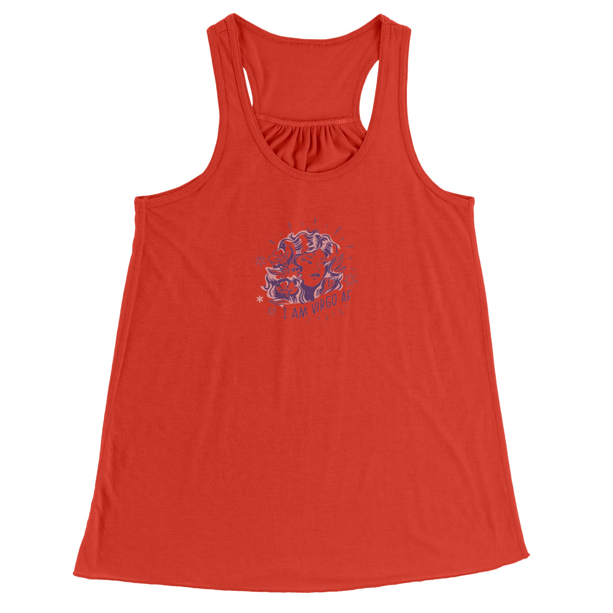 Virgo BELLA FLOWY RACEBACK TANK