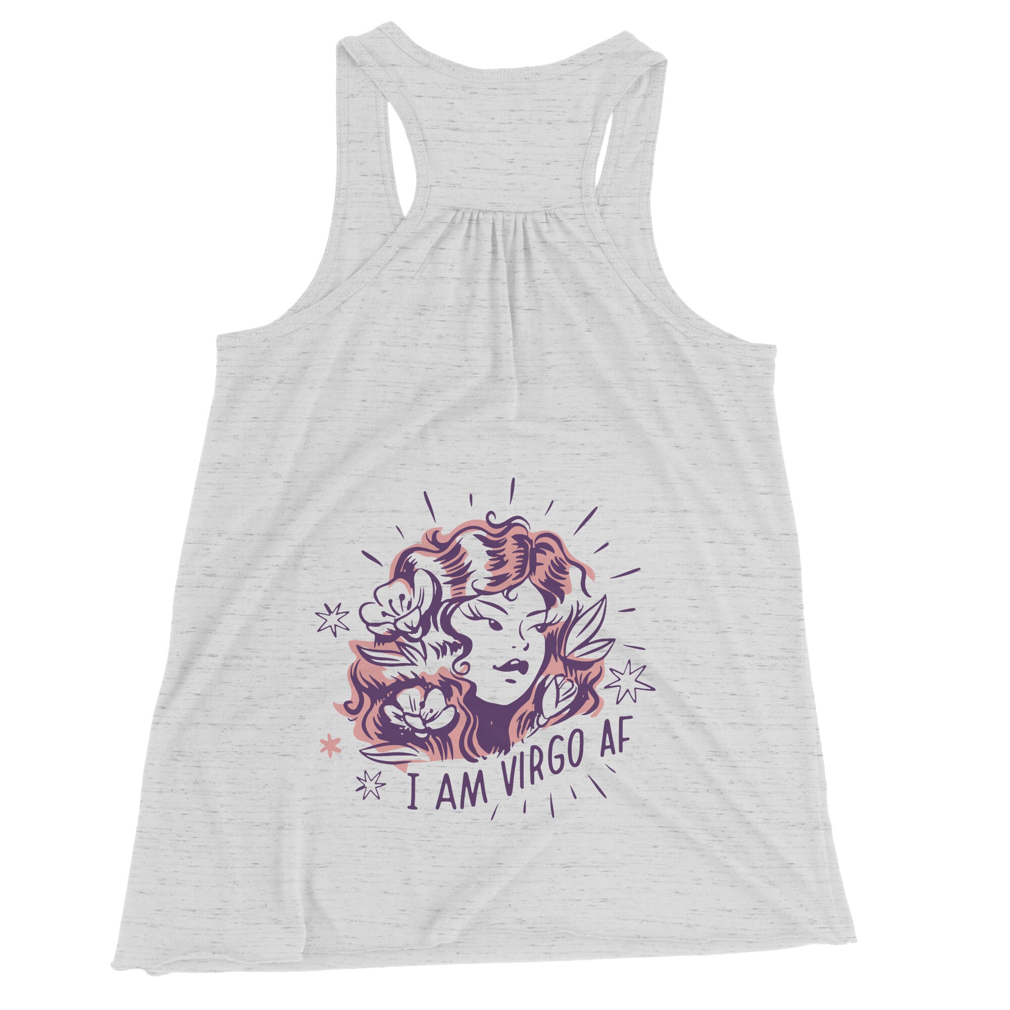 Virgo BELLA FLOWY RACEBACK TANK