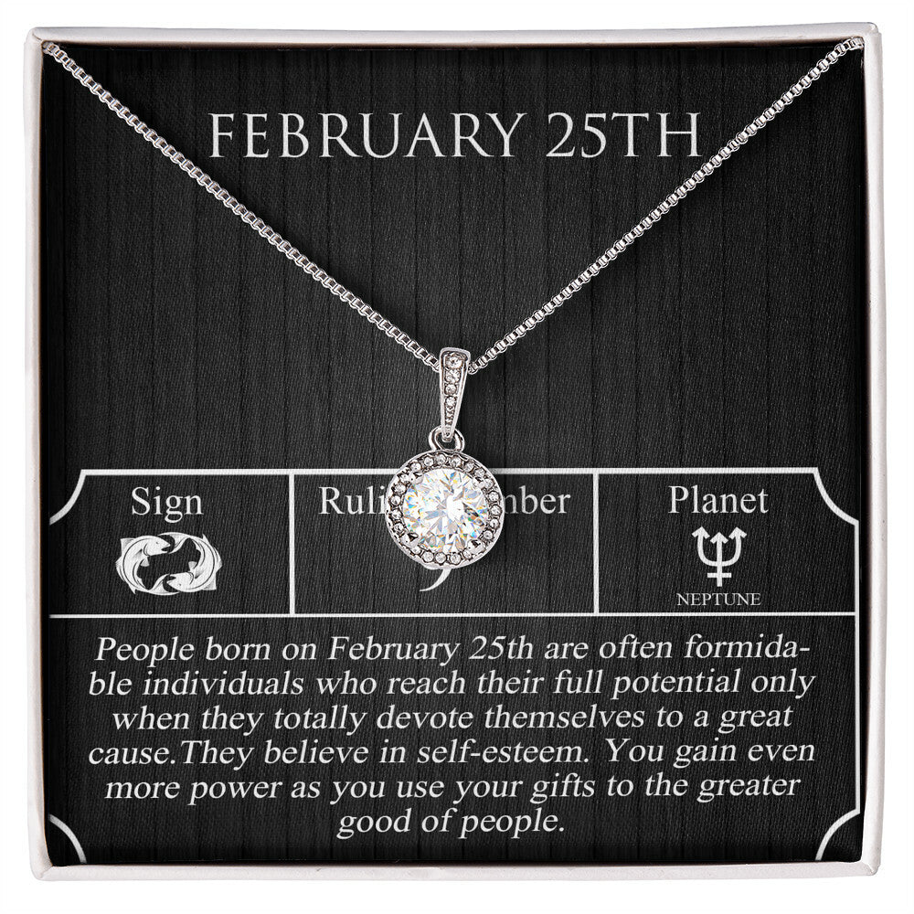 February Twenty-Fifth Necklace