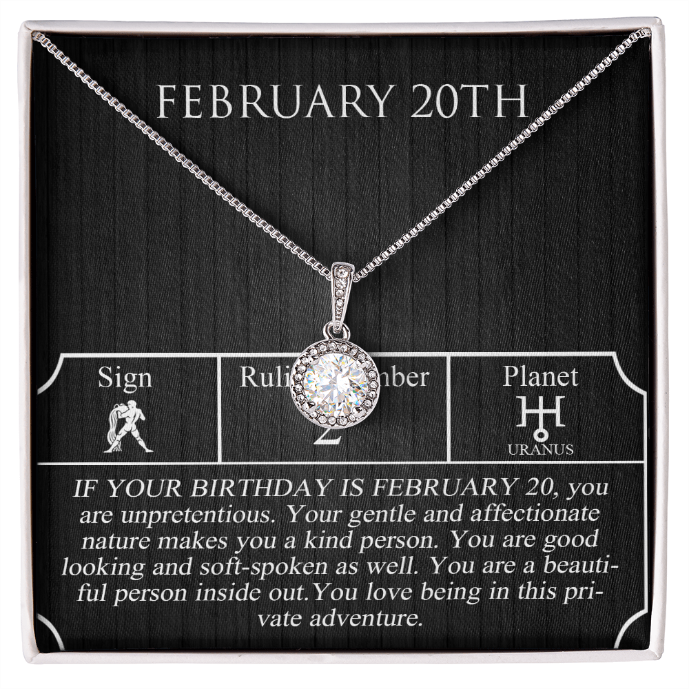 February Twentieth Necklace