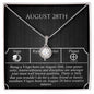 August Twenty-Fourth Necklace