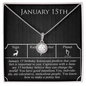 January Fifteenth Necklace