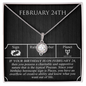 February Twenty-Fourth Necklace