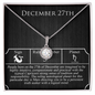 December Twenty-Seventh Necklace