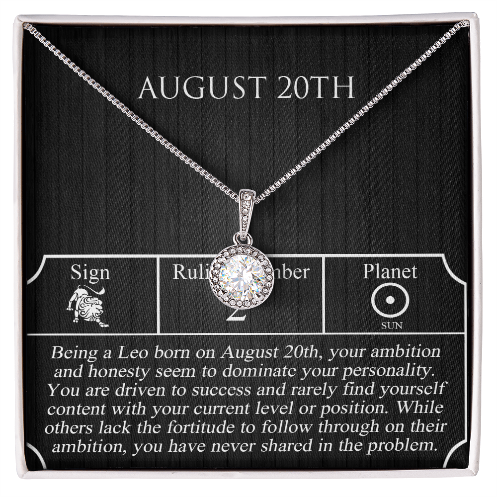 August Twentieth Necklace