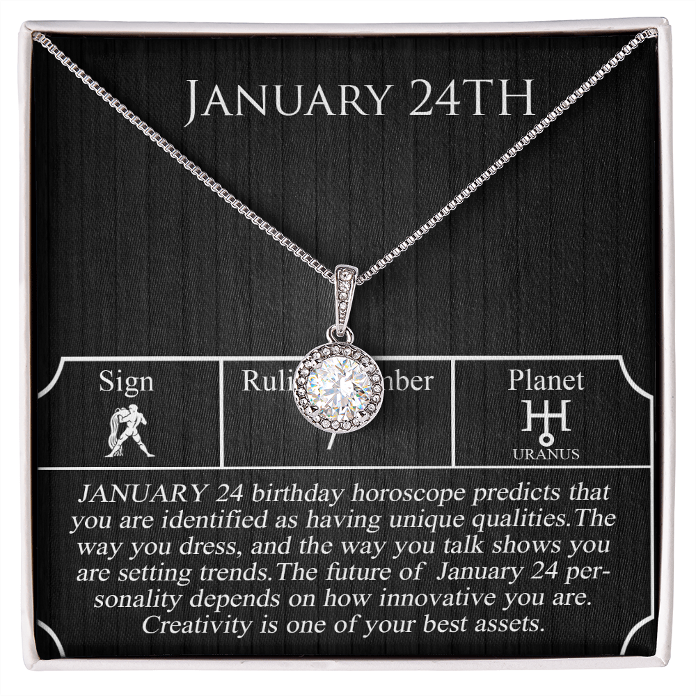 January Twenty-Fourth Necklace