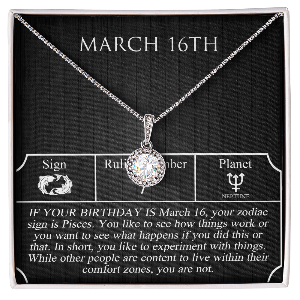 March Sixteenth Necklace