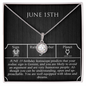 June Fifteenth Necklace
