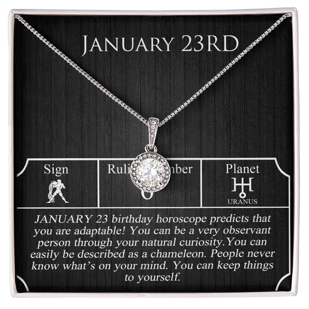 January Twenty-Third Necklace