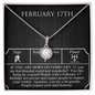 February Seventeenth Necklace