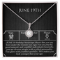 June Nineteenth Necklace
