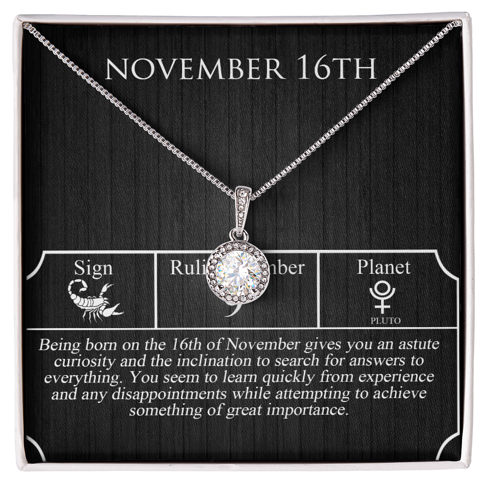 November Sixteenth Necklace