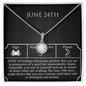 June Twenty-Fourth Necklace