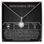 November Twenty-Eighth Necklace