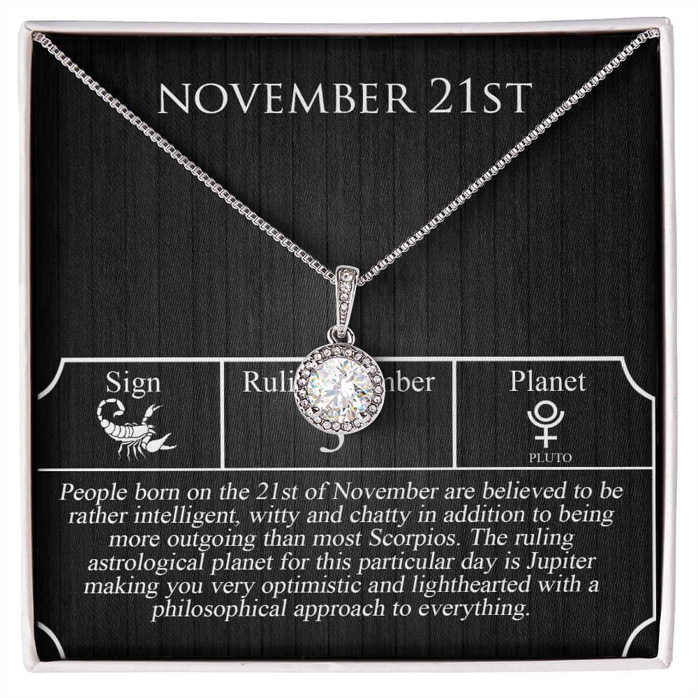 November Twenty-First Necklace