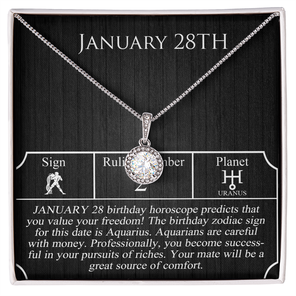 January Twenty-Eighth Necklace