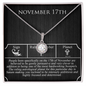 November Seventeenth Necklace