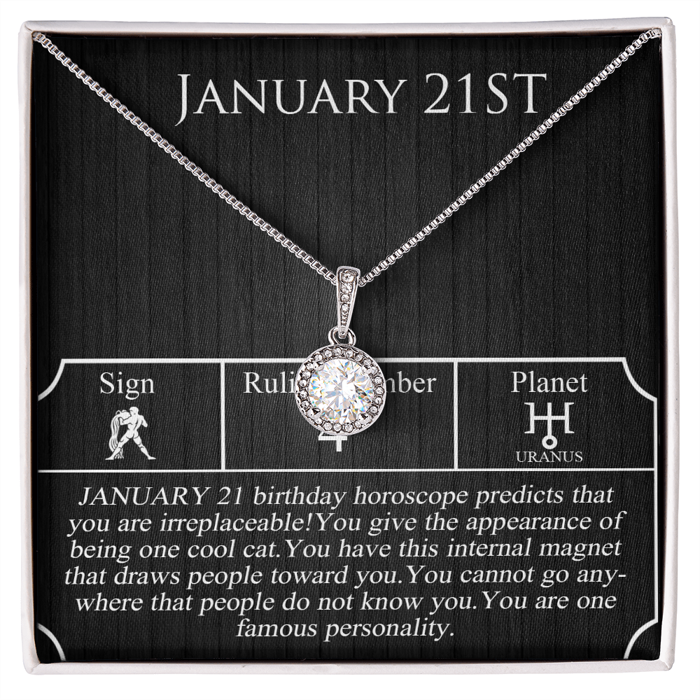 January Twenty-First Necklace