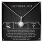 October Thirty-First Necklace
