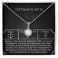 September Twenty-Eighth Necklace