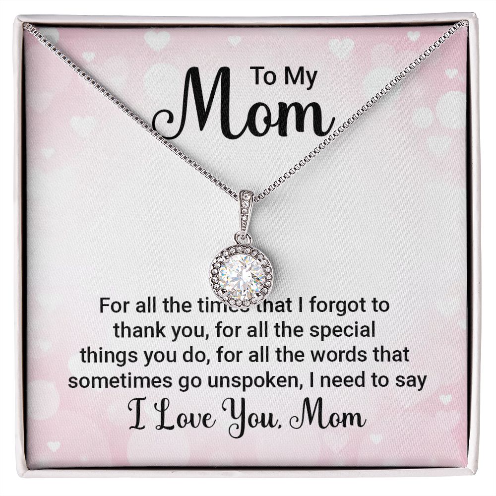 To My Mother Necklace