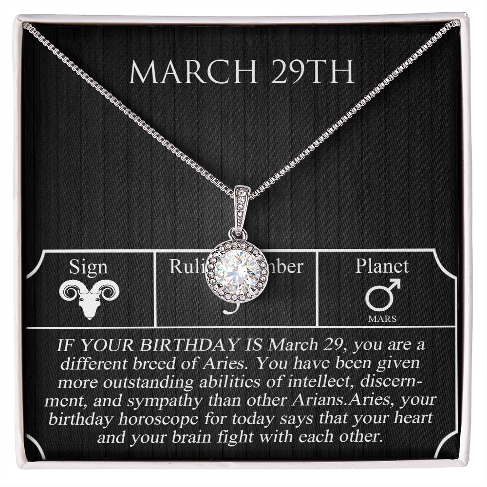 March Twenty-Ninth Necklace