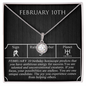 February Tenth Necklace